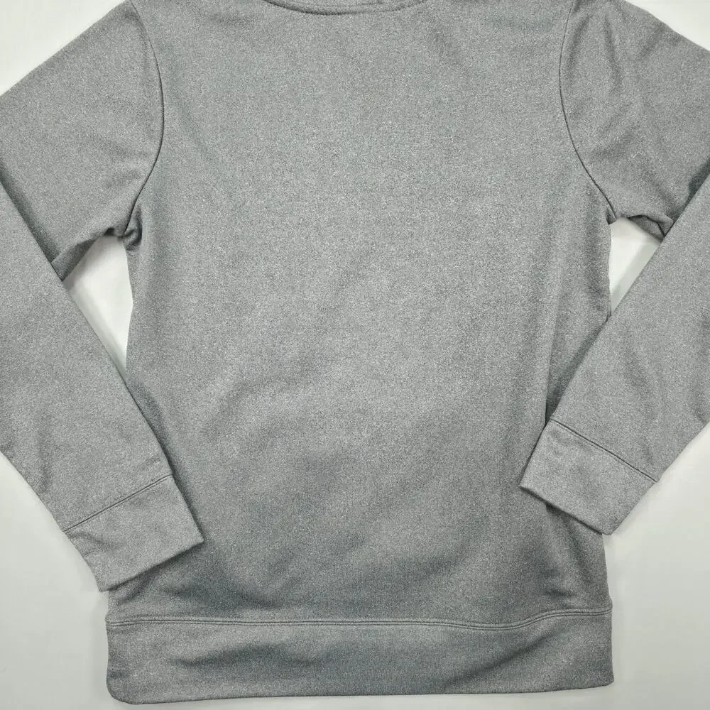 Jordan Jumpman Hoodie Youth XL Gray Dri Fit Athletic Pullover Sweatshirt